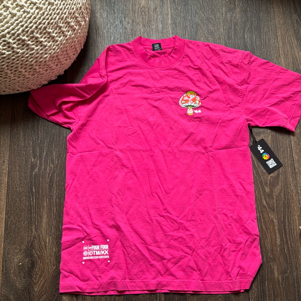 Lewis Hamilton X Takashi Murakami Limited Rare Pink Shirt